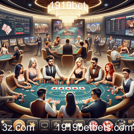 A Emoção do Cassino Ao Vivo no 1919bet